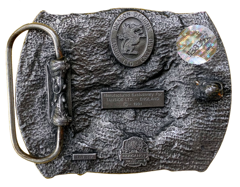 Rat Rider Belt Buckle